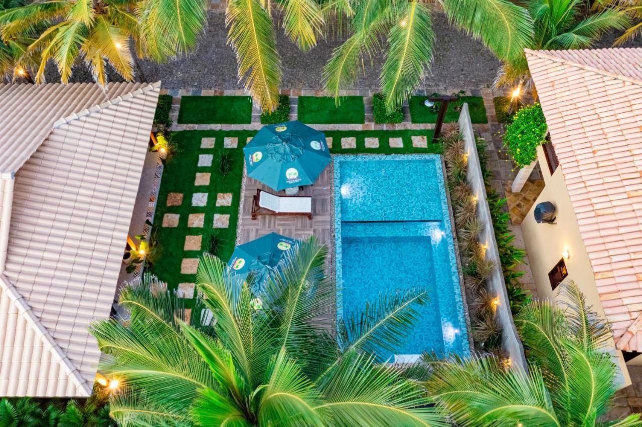 Sombra Do Coqueiro Villas - 150M Da Praia Luis Correia Dış mekan fotoğraf